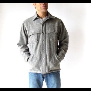 Woolrich Mackinaw Tweed Shirt Jacket - Small